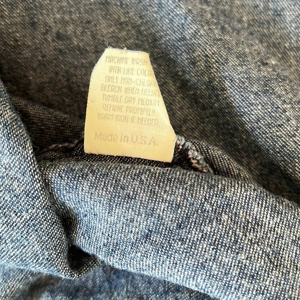 Oshkosh vintage plaid jean jumper